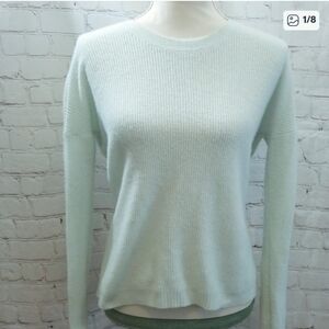 Madewell Mint Warmlight Alpca Pullover Sweater